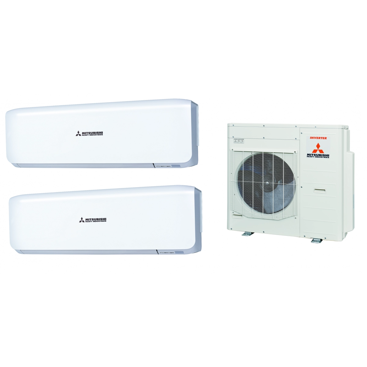 MITSUBISHI HEAVY 三菱重工 SRK50ZSx2/SCM100ZM-S 一拖二 變頻冷暖 多聯分體式冷氣機