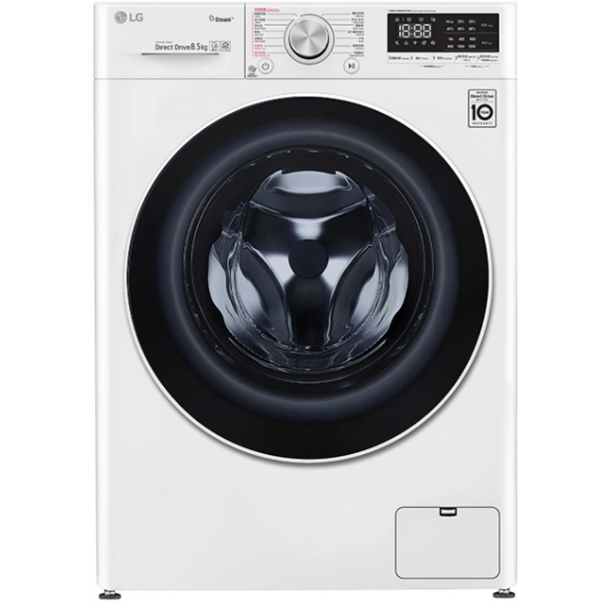 LG 樂金 F-12085V4W 8.5公斤 1200轉 前置式洗衣機