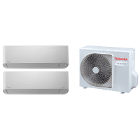 TOSHIBA 東芝 RAS-M10N4KCVx2+RAS-2M18J2ACV-HK 一拖二 變頻淨冷 多聯式分體冷氣機