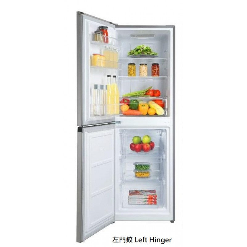 PHILCO 飛歌 PFBM30SV (銀灰色) 228公升 底層冷凍式雙門雪櫃