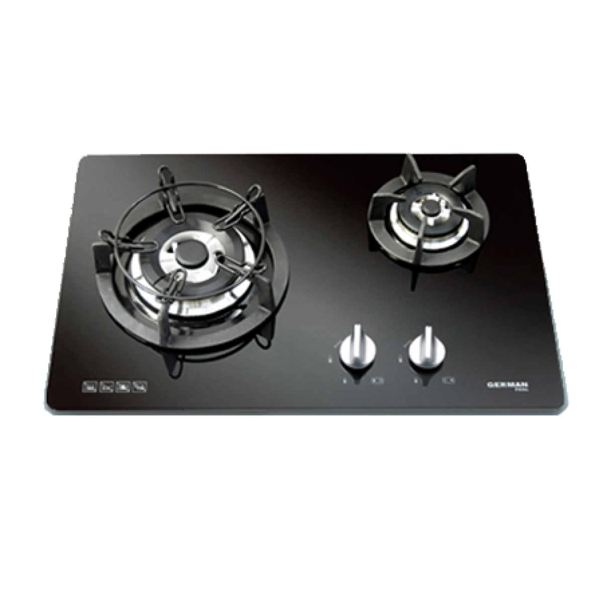 German Pool 德國寶 GP11-2M-LG-BG 嵌入/座檯雙頭石油氣煮食爐