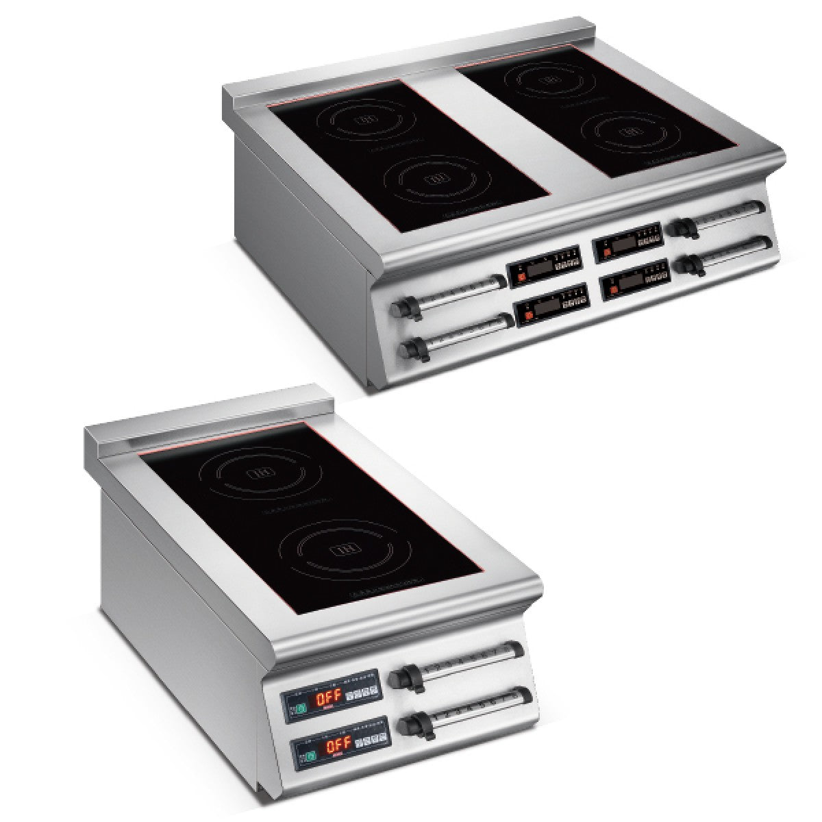 German Pool 德國寶 FR-ID-4-35T 座檯式電磁平頭爐(多頭)