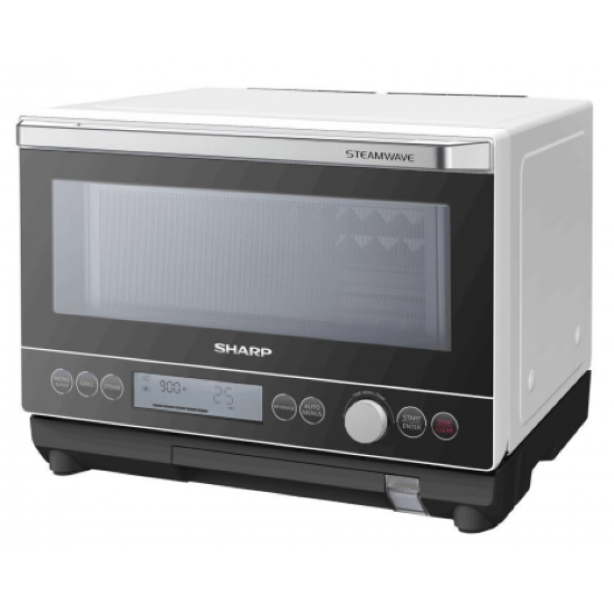 SHARP 聲寶 AX-1250R-W 白色 25L 3合1 纖巧 微波蒸焗爐