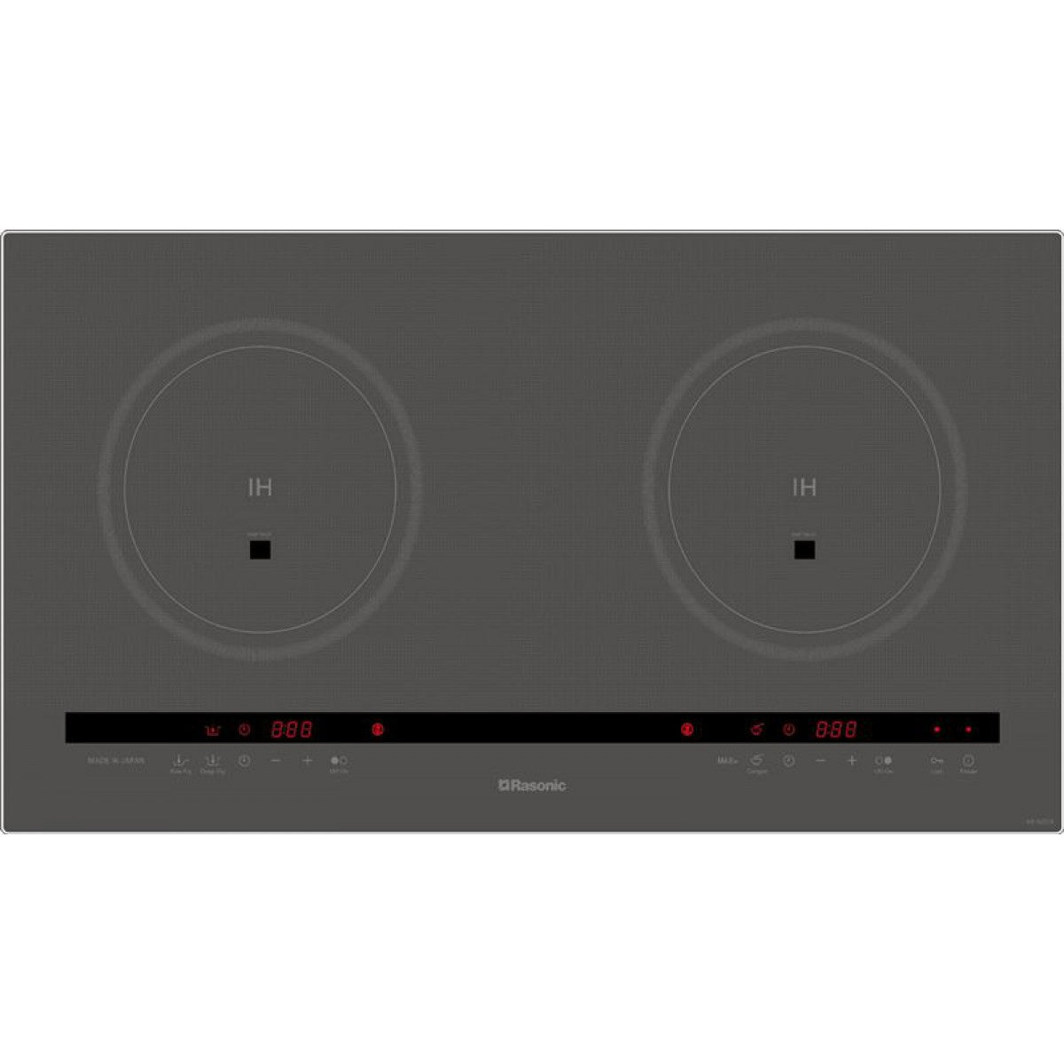 Rasonic 樂信 KR-R227E 2800W 嵌入式/座檯式 雙頭電磁爐 (日本製造)