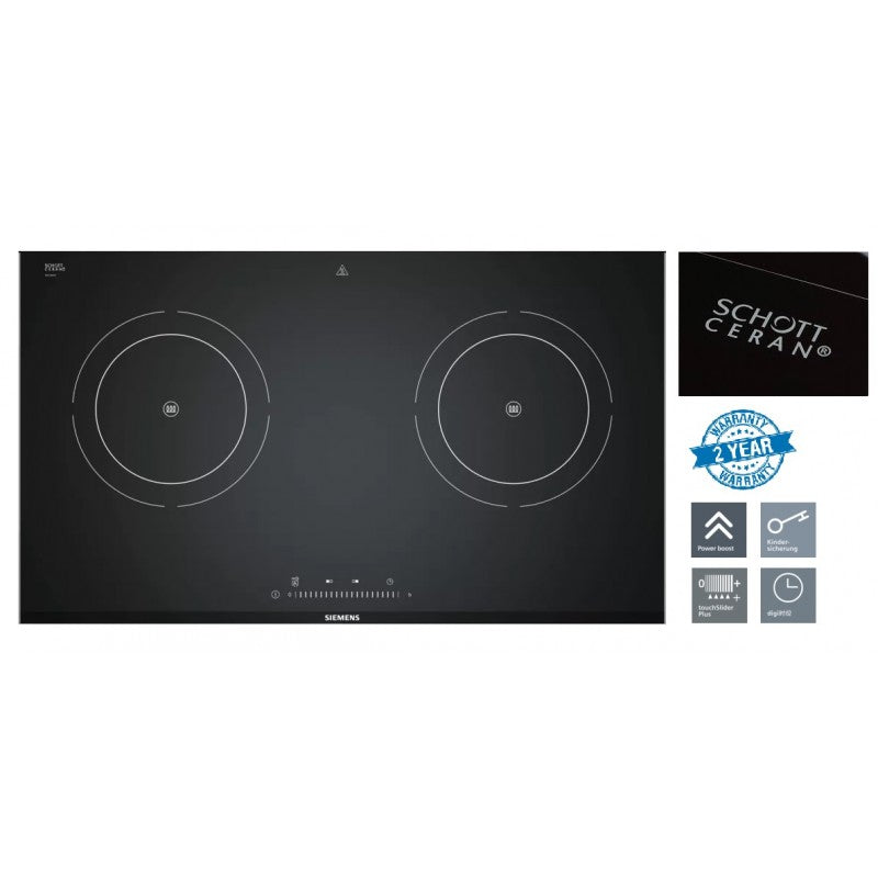 SIEMENS 西門子 EH8P5261HK 2800W 78厘米 嵌入式雙頭電磁爐