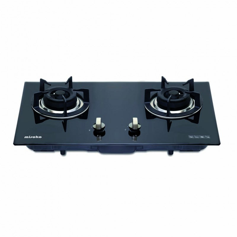 MISOKO MS-703TG 76厘米 嵌入/座枱式雙頭煤氣爐