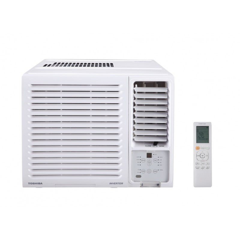 TOSHIBA 東芝 RAC12G3CVRGRHK 1.5匹 變頻淨冷 窗口式冷氣機連無線搖控