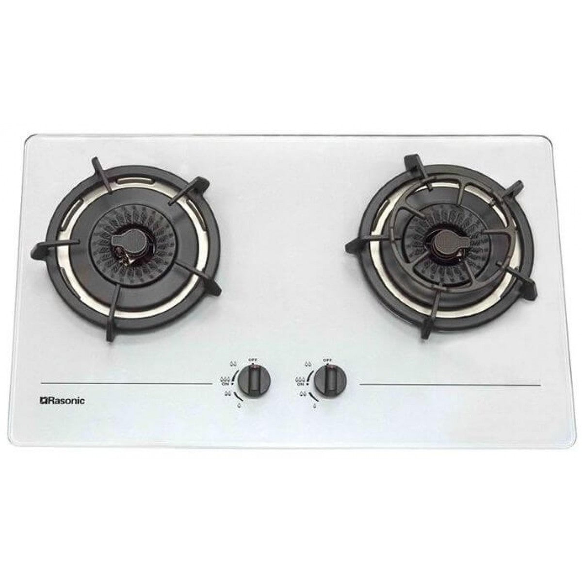 Rasonic 樂信 RG-233GW-LPG 75cm 嵌入式雙頭石油氣煮食爐