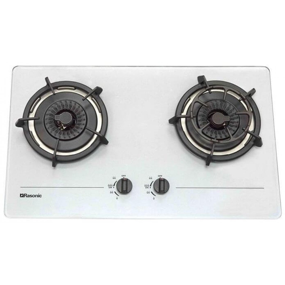 Rasonic 樂信 RG-233GW-TG 75cm 嵌入式雙頭煤氣煮食爐