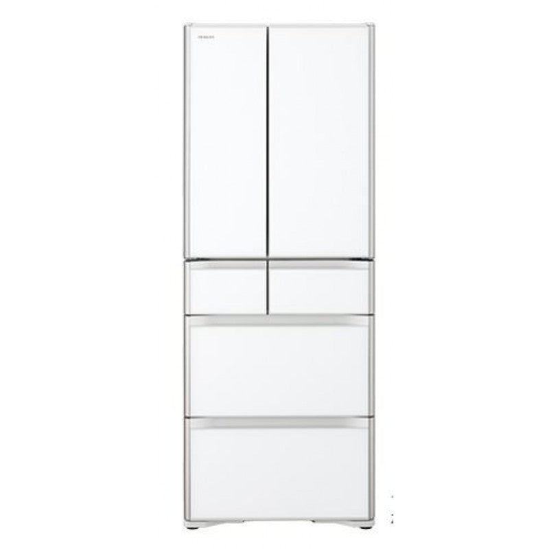 Hitachi 日立 R-XG480KH 六門雪櫃 晶鑽閃白 (XW)