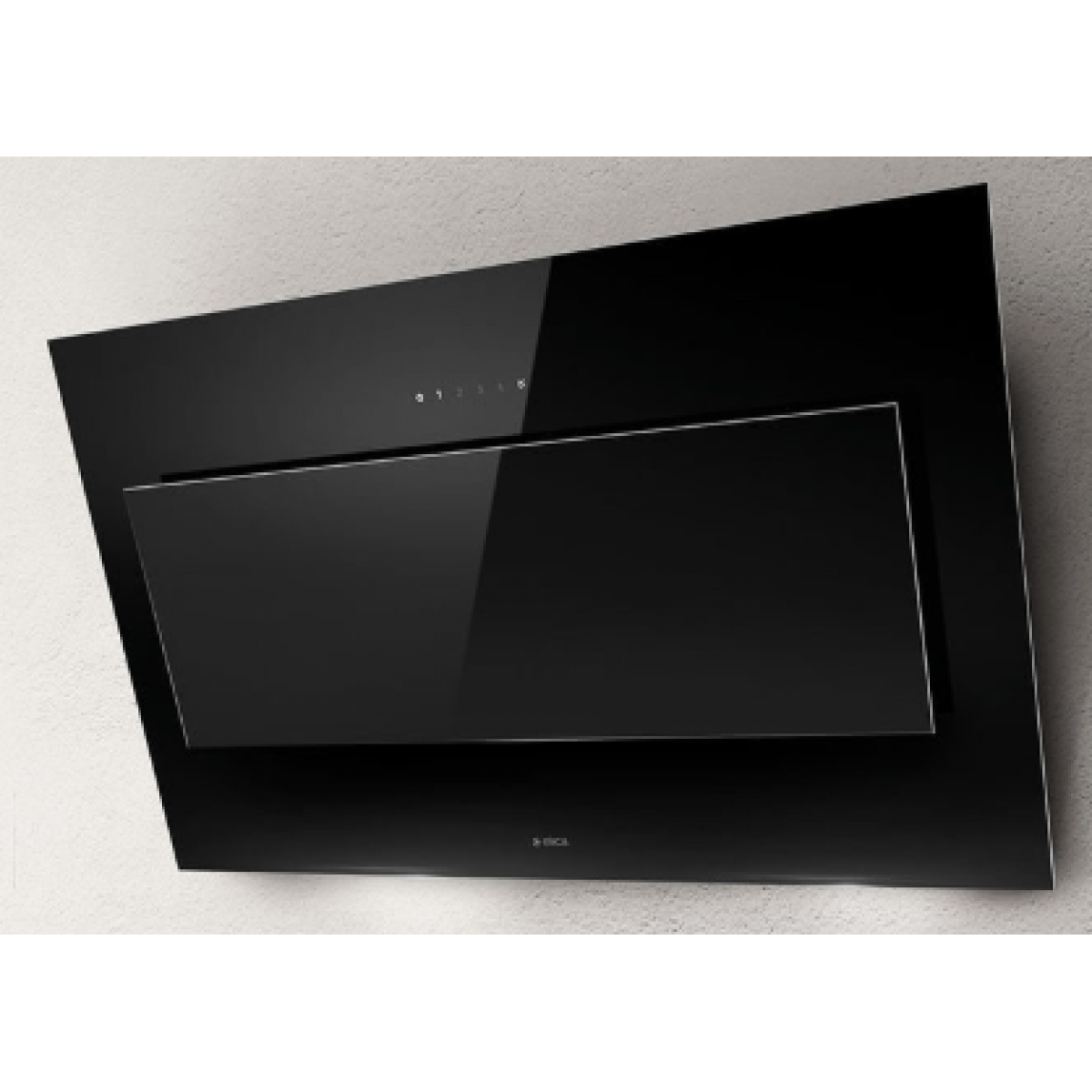 Elica Vertigo 90厘米 傾斜煙囟式抽油煙機 (黑色)