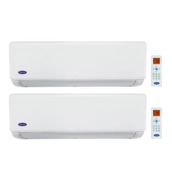 CARRIER 開利 1匹+1.5匹 一拖二 變頻冷暖型 多聯式掛牆分體冷氣機 (42QHG009DSM+42QHG012DSM/38QUS027DS31)