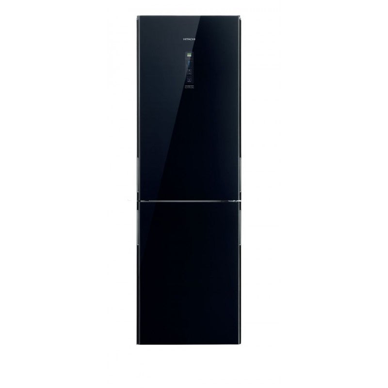 Hitachi 日立  R-BX380PH9 底層冰格雙門雪櫃 黑色玻璃 (GBK)
