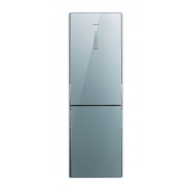 HITACHI 日立 RBX380PH9 GSB 312公升 底層冷藏式雙門雪櫃(銀色玻璃)